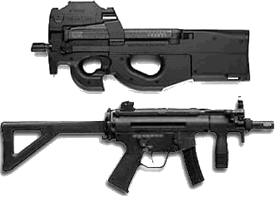 FN P90 vs H&K MP5K PDW