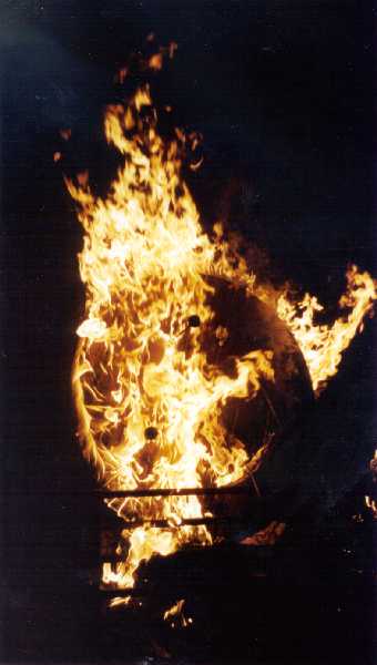 That's not a fire ... THAT'S a fire