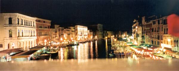 Venice: Rialto Bridge By Night