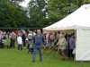 Cake tent crowds